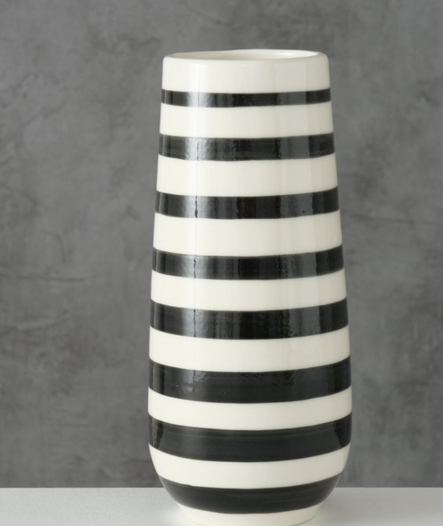 Vase gestreift